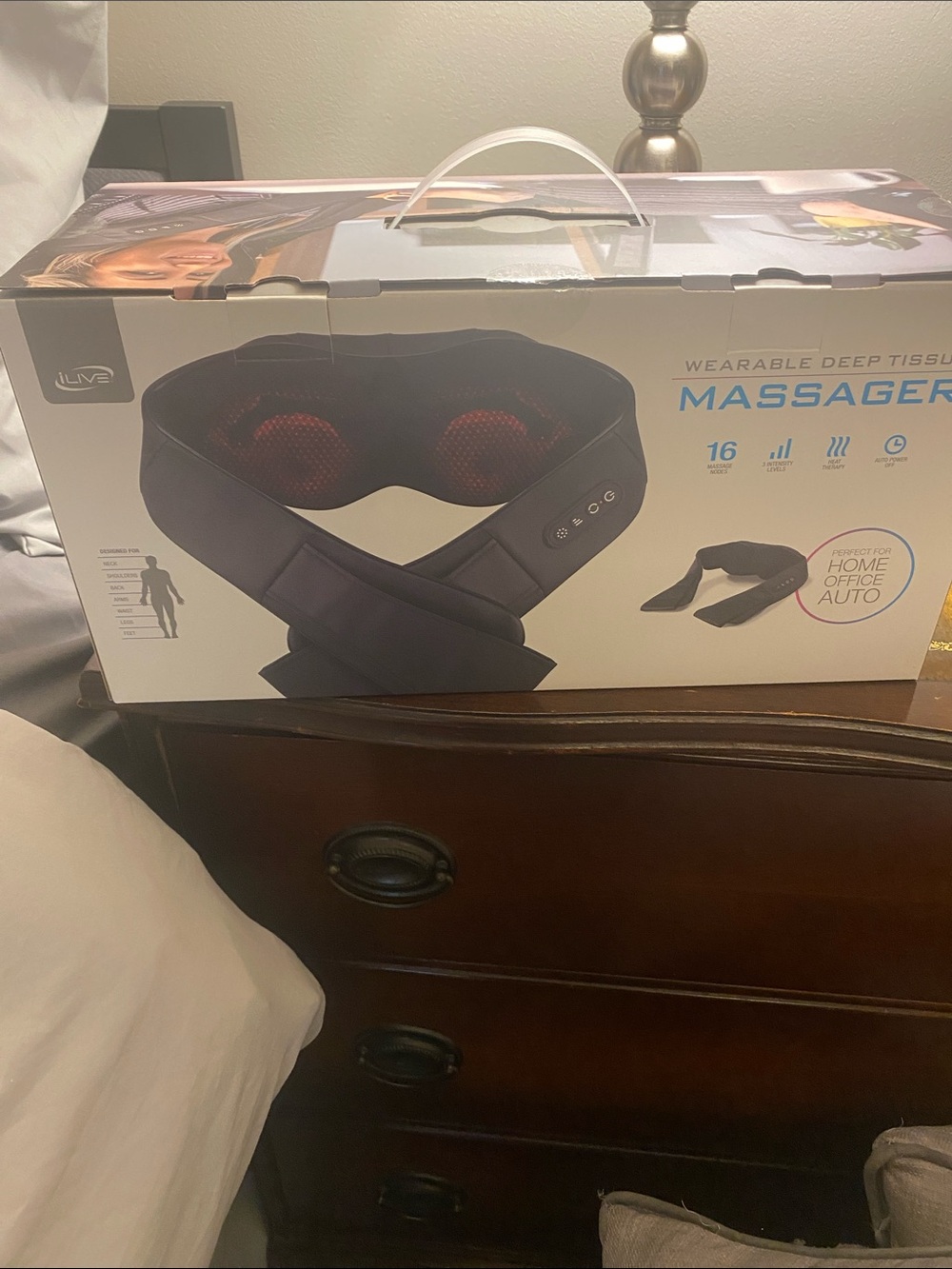 NWT Wearable deep tissue massager
